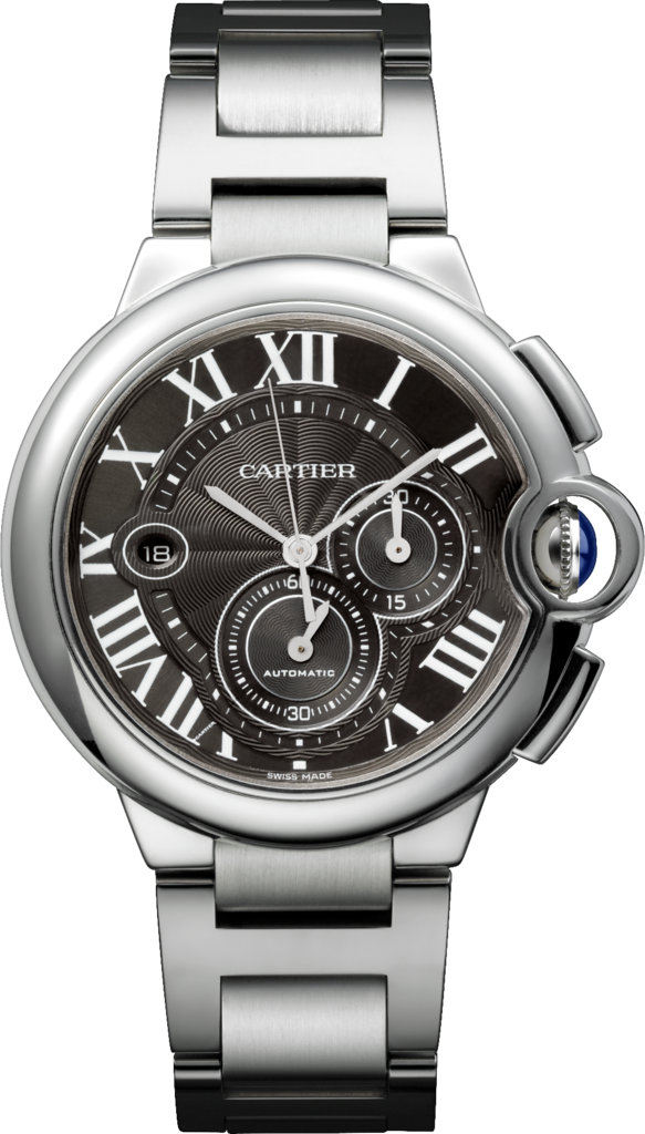 Fake Cartier Ballon Bleu De Chronograph  Gray Dial Watches