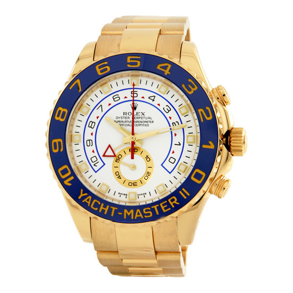 UK Replica Rolex Yacht-Master II Yellow Gold Watches 
