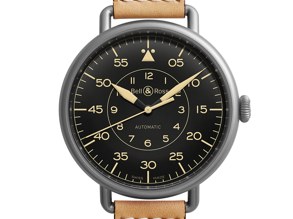 Fake Bell & Ross Vintage WW1 Heritage Calfskin Strap Watches