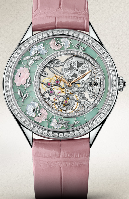 Pretty Round Vacheron Constantin Metiers D’Art Fabuleux Ornements Chinese Embroidery Replica Watches