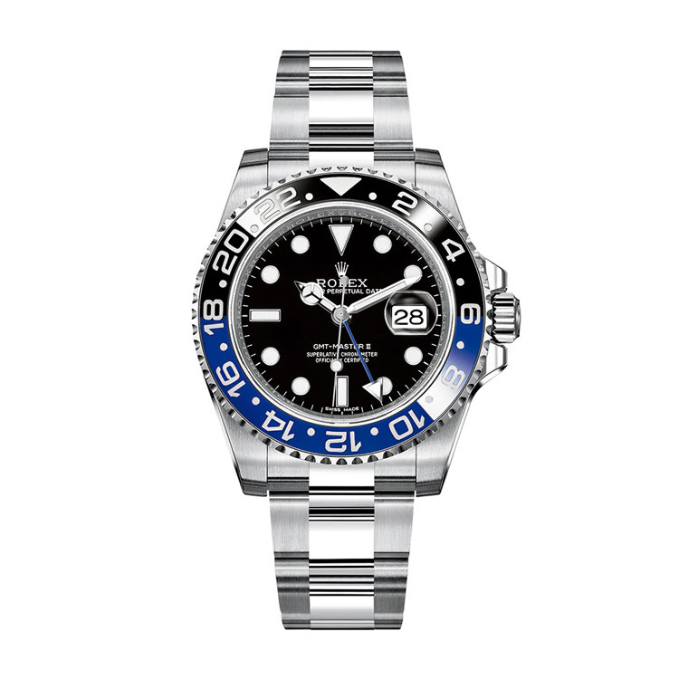 rolex GMT Master with blue and black fake