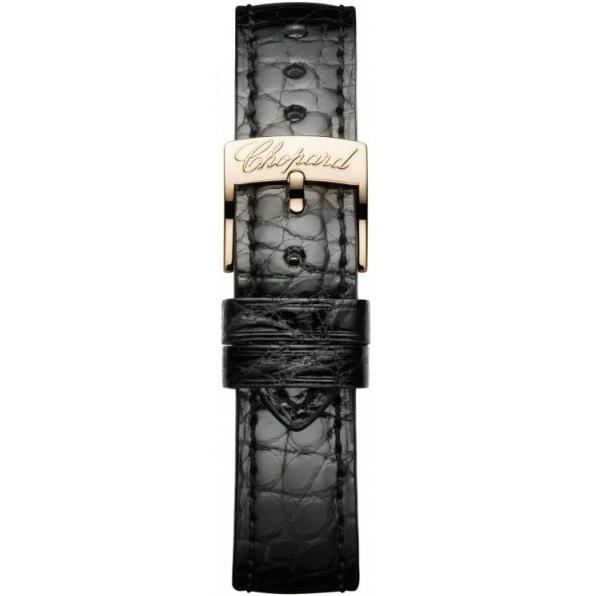 The comfortable fake Chopard Classic 134200-5001 watches have black leather straps.