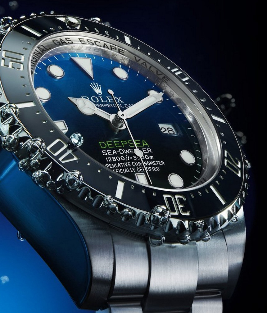 The water resistant fake watches are made from Oystersteel.